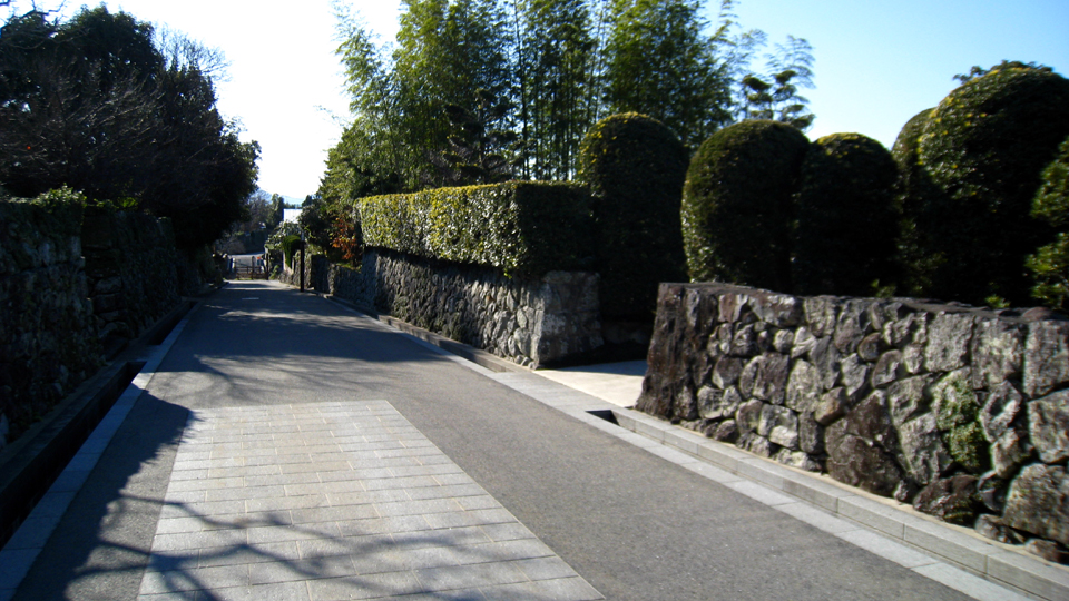 小姓小路武家屋敷通り